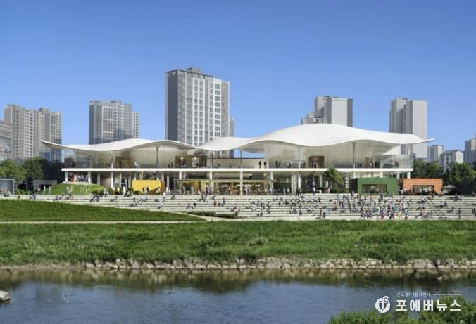 화성시립미술관 국제지명 설계공모 최종 선정작 조감도