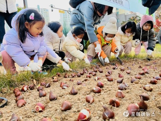 영등포구 목화마을 어린이집 활동 모습